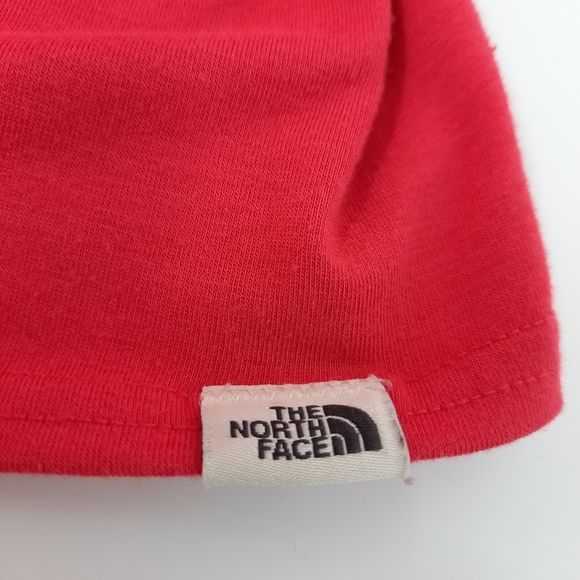 Women's North Face Spaghetti Strap Pink Tank Top W - Picture 4 of 7